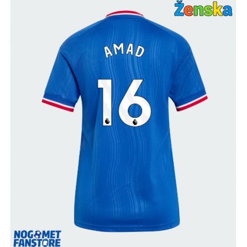 Manchester United Amad Diallo #16 Gostujuci Dres za Ženska 2026-27 Kratak Rukav